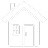 Domestic home courier delivery service icon