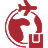 Export and import international trade logistics icon
