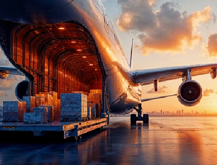 Hans Air Express air cargo aircraft for international courier operations