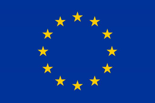 European flag – courier services across Europe